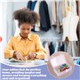 EUIEUT Boîte de Rangement en Fil de Couture, Boîte Bobine de Fil Couture avec 42 Axes Boîte de Rangement Bobine de Fil Boîte Ran
