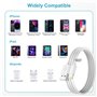 Câble iPhone 1M Lot de 3, Câble Chargeur iPhone 1M[MFi Certifié], Cable Lightning USB Cordon iPhone Fil Chargeur iPhone Cable iP