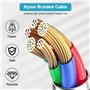 Câble iPhone USB C Lightning 2M [Certifié MFi], Câble USB C vers Lightning Câble Chargeur iPhone Charge Rapide Câble Lightning U