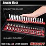 Ernst Manufacturing Socket Boss Pack Combo Bleu