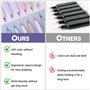 MumdoYAL Lot de 12 surligneurs esthétiques pastel - Pas de blanchiment - Séchage rapide - Facile à tenir - Pour journal, planifi