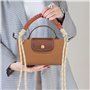 Sangle Sac Longchamp, Main Sac Bandoulière Femmes, Bandoulière pour Sac Longchamp, 38cm Bretelle Remplacement Bag Purse Strap Ré