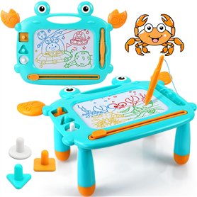 Tableau à Dessin Magnétique - Jouet Éducatif Licorne Pour Enfant de 1 à 3 Ans - Pour Fille et Garçon - Écriture et Apprentissage