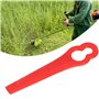 SDwfxd 200 Pièces Lames de Coupe-Herbe de Rechange, Lames de Coupe-Herbe Fiables et Sûres Universelles pour Coupe-Bordures de Ja
