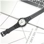MCXGL Bracelet de montre en résine compatible avec Casio MRW-200H - Bracelet de rechange en caoutchouc noir pour homme et femme