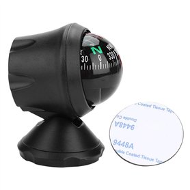 Keenso Compas de Bateau Compas de Navigation Boussole Marine Réglable Electronique Boussole de Vision Nocturne pour Véhicule de