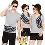 Waist Bag Camo Grande Capacité Sac Banane 1pcs Sport Sacs Bananes De Randonnée Vintage Tendance Imperméable Tissu Nylon avec Fer