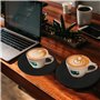 Sets de Table Ronds Noirs