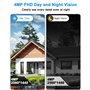 nicezing Exterieur Etanche Visiophone sans Fil avec Carillon