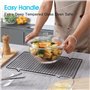 plat de cuisson rond de 20 cm (transparent