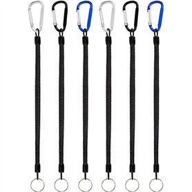 FIBOUND 6 Pièces Ensemble de Lanière Anti-Perte pour Outil de Pêche