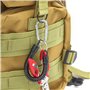 FIBOUND 6 Pièces Ensemble de Lanière Anti-Perte pour Outil de Pêche, Porte-Clés Élastique en Plastique, Convient Aux Sacs, Cisea