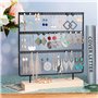 Support Boucle D'Oreille, Présentoir Boucles D'Oreilles, 3 Niveaux Organisateur Boucles D'Oreilles, Pour Boucle D'Oreille, Clou 