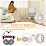 HUAREW Lot de 6 chiffons de rechange pour robot aspirateur Dreame L10 Ultra L10s Pro L10s Ultra L10 Prime L20 Ultra Xiaomi X10+,
