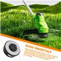 HUAREW AutoCut C3-2 Tête à Fil pour Débroussailleuse STIHL FSA 57 et FSE 52 Bobine Fil C3-2 Tête Faucheuse Accessoires Bobine de