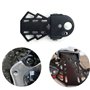 jiele 2pcs Pédale Arrière Repose-Pied Essieu Acier Antidérapant pour Bicyclette Universel