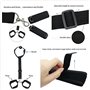 Ensemble de Menottes Bandage Sexy Adulte Jeu Jouets Sexuels Bracelet Collier Tour de Cou SM Jouet érotique Sexy pour Couples BDS
