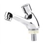 FTVOGUE Robinet d'évier de Salle de Bain, Robinets de lavabo, Chromé Robinetterie Mitigeur Cascade