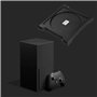 KlsyChry Vertical Stand for Xbox Series X Game Console Accessories Dock Mount Supporter Base Holder Cradle (Black)