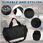 YBCCBY Sac de Sport pour Homme et Femme, Sacs de Voyage avec Compartiments Chaussures et Humide Sac de Voyage Week-End et Nuit S