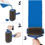 DUTTY Ensemble de pinceaux de peinture pour décoration murale, rouleau de peinture, rouleau de peinture, rouleau de peinture mul
