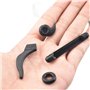 24 Paires Oreille de Lunettes Supports de Lunettes en Silicone Antidérapant pour Lunettes Crochets d'oreille de Lunettes Poignée