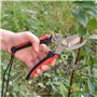 Sécateur de Jardin, Cisailles Antidérapantes Avec Poignée de Verrouillage Cisailles à Branches de Fleurs de Jardin de Réparation