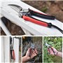 Sécateur de Jardin, Cisailles Antidérapantes Avec Poignée de Verrouillage Cisailles à Branches de Fleurs de Jardin de Réparation