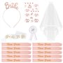 VMUTGA 15 Pièces Enterrement de Vie de Jeune Fille Accessoire