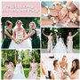 VMUTGA 15 Pièces Enterrement de Vie de Jeune Fille Accessoire, EVJF Accessoire Écharpe Future Mariée Voile Mariée Badge Bandeau 