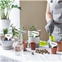 VMUTGA 100 Pièces Etiquettes Plantes, 6 x 10 cm Etiquette Potager de Type T, Étiquettes de Jardin Imperméable, Etiquettes Semis 