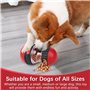 VMUTGA Jouet interactif pour Chien, Distributeur de Friandises, Favorise l'intelligence - Améliore la digestion, Mangeoire pour 