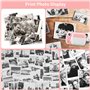CRESZZLE Papier thermique pour appareils photo instantanés pour enfants - 10 rouleaux, papier imprimante thermique,papier photo,