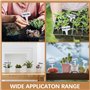 Set de 100 étiquettes pour plantes, etiquette potager, etiquette jardin exterieur, avec un marqueur blanc inclus. Idéal pour jar
