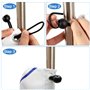 Lot de 50 tendeurs élastiques avec Boule – Tendeur de bâche, Sandow élastique, Corde élastique – Boucles Extensibles Noires avec