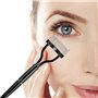 Lmyzcbzl Peigne à Cils, Pliantes Cils Peignes, Séparateur de Cils, Dents Métalliques des Sourcils Peigne, Brosse à Sourcils Port