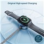 3 en 2 Câble pour Apple Watch et iPhone, 2M Chargeur apple watch chargeur USB C avec port Lightning/USB C pour Apple Watch Serie