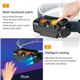 Sumeber Lampe frontale LED rechargeable avec capteur manuel 5 modes de lumière 500 lumens - Lampe frontale étanche - Pour enfant