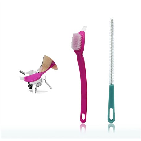 LUKDUNG Lot de 2 brosses à couteau