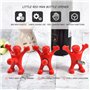 Yisscen 3 Pièces Ouvre-Bouteille Homme Rouge Bouchon de vin décapsuleur Bière Ouvre Bouteille, Tire Bouchon Cadeau Homme Femme, 