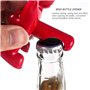 Yisscen 3 Pièces Ouvre-Bouteille Homme Rouge Bouchon de vin décapsuleur Bière Ouvre Bouteille, Tire Bouchon Cadeau Homme Femme, 