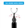 QIMEI-SHOP Outil D'ébavurage avec Poignée de Alliage D'aluminium 10 Deburr Lames de Acier Rapide pour Imprimante 3D Plastique Al