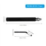 QIMEI-SHOP Outil D'ébavurage avec Poignée de Alliage D'aluminium 10 Deburr Lames de Acier Rapide pour Imprimante 3D Plastique Al