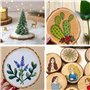 18 pcs Rondin de Bois Deco 7-10cm sans Trou, Craft Disque Rondelles Bois Naturel Brut, pour Decoration Pyrogravure,Artisanat et 
