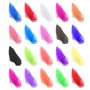 FOGAWA 20pcs Foulard Jonglage Foulards Ourlé Multicolore Foulards Danse Carré Jonglerie Écharpe pour Enfant Bébé Magie Jonglage