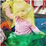 FOGAWA 20pcs Foulard Jonglage Foulards Ourlé Multicolore Foulards Danse Carré Jonglerie Écharpe pour Enfant Bébé Magie Jonglage 