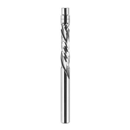 SpeTool Up&Down Fraise a Copier 6 mm de Diamètre de Tige Fraise à Affleurer Fraise Hélicoïdale Affleureuse 28 mm de Longueur de
