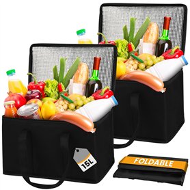Zouway Lot de 2 Sac Isotherme Repas