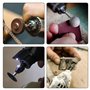 DMNQ 15 Pièces Mandrin Convient à Dremel,Mini Mandrin,Mandrins En Laiton De Précision,Adaptateur à Changement Rapide Avec Jeu d'