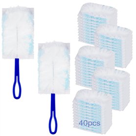 40 Pièces Recharges Plumeau